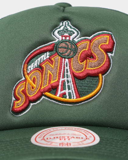 Mitchell & Ness Seattle Sonics 'NBA Off The Backboard' Trucker Snapback Green