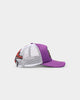 Mitchell & Ness Toronto Raptors 'NBA Off The Backboard' Trucker Snapback Purple