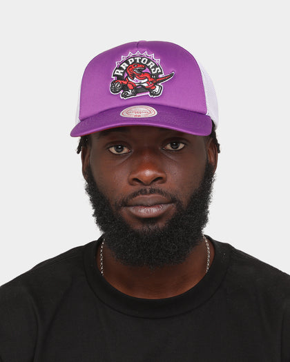 Mitchell & Ness Toronto Raptors 'NBA Off The Backboard' Trucker Snapback Purple