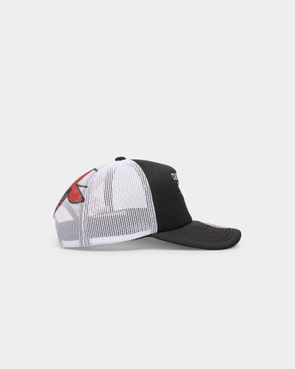 Mitchell & Ness Chicago Bulls 'NBA Off The Backboard' Trucker Snapback Black