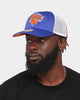 Mitchell & Ness New York Knicks 'NBA Off The Backboard' Trucker Snapback Blue