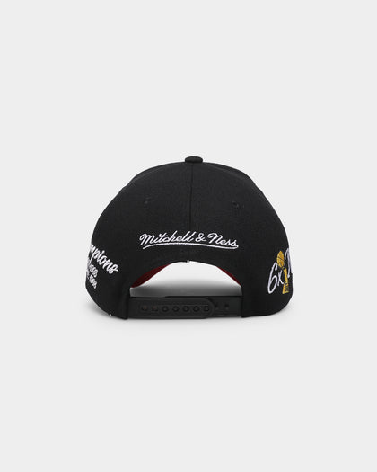 Mitchell & Ness Chicago Bulls 'Champion Wrap Classic' Pro Crown Snapback Black