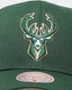 Mitchell & Ness Milwaukee Bucks 'Champion Wrap Classic' Pro Crown Snapback Green
