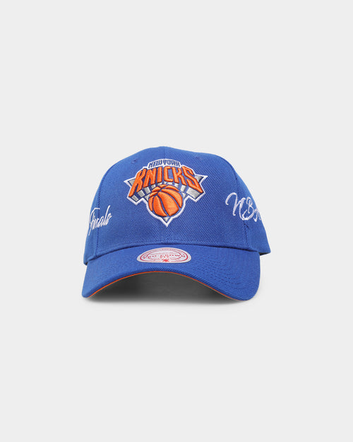 Mitchell & Ness New York Knicks 'Champion Wrap Classic' Pro Crown Snapback Blue