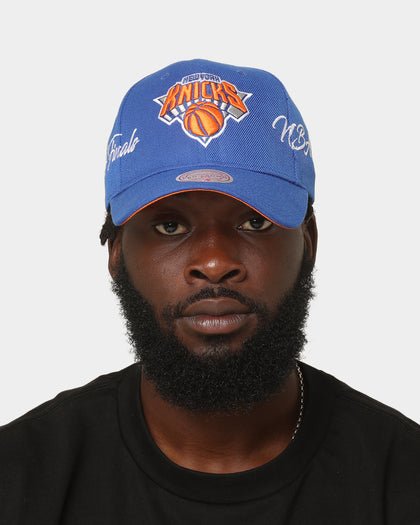 Mitchell & Ness New York Knicks 'Champion Wrap Classic' Pro Crown Snapback Blue