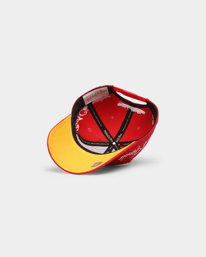 Mitchell & Ness Houston Rockets 'Champion Wrap Classic' Pro Crown Snapback Red