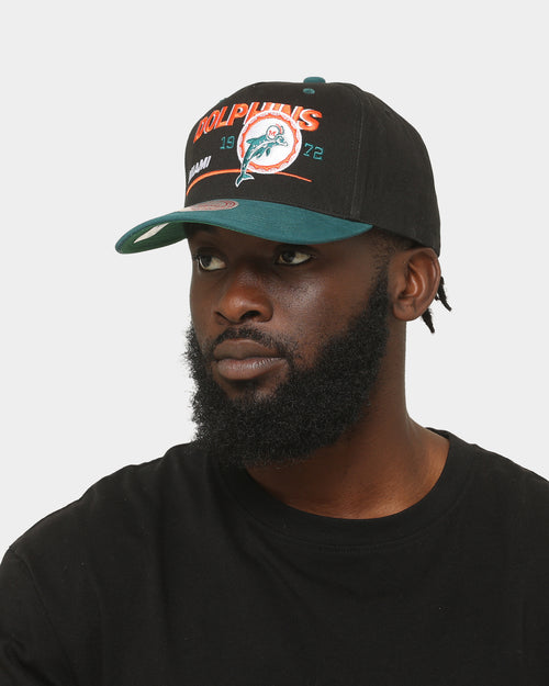 Mitchell & Ness 1972 Miami Dolphins Snapback Black