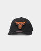 Mitchell & Ness Chicago Bulls 'Velcro Patch' Classic Red Snapback Black