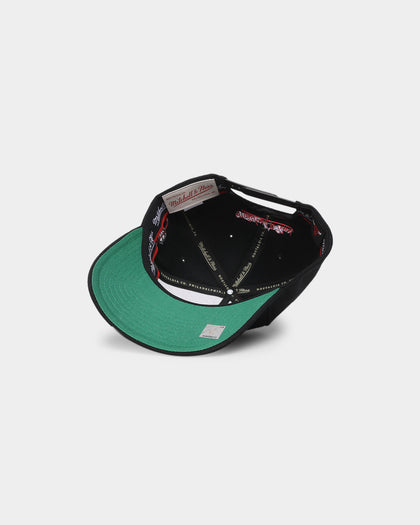 Mitchell & Ness Chicago Bulls 'The Retro' Classic Red Snapback Black