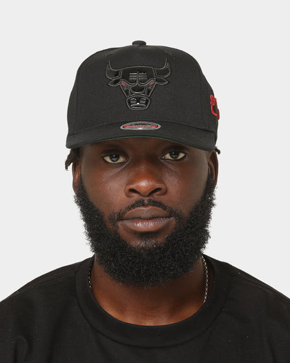 Mitchell & Ness Chicago Bulls 'The Retro' Classic Red Snapback Black