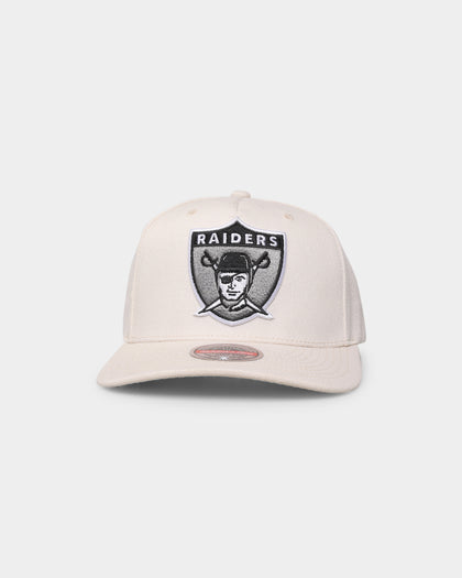 Mitchell & Ness Las Vegas Raiders Tonal Logo Classic Snapback Khaki