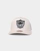 Mitchell & Ness Las Vegas Raiders Tonal Logo Classic Snapback Khaki