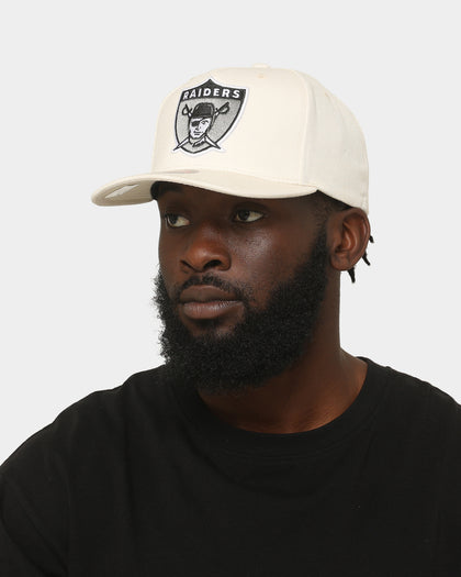 Mitchell & Ness Las Vegas Raiders Tonal Logo Classic Snapback Khaki