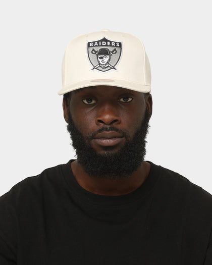 Mitchell & Ness Las Vegas Raiders Tonal Logo Classic Snapback Khaki