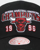 Mitchell & Ness Chicago Bulls '1996 Champions' Dad Hat Strapback Faded Black