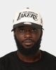 Mitchell & Ness Los Angeles Lakers Script Deadstock Snapback White