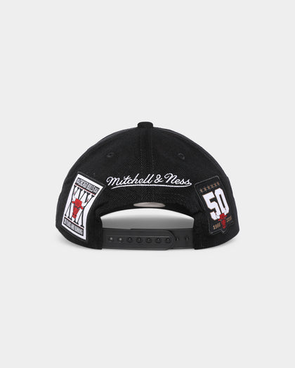 Mitchell & Ness Chicago Bulls 'Anniversary Patch' Deadstock Snapback Black