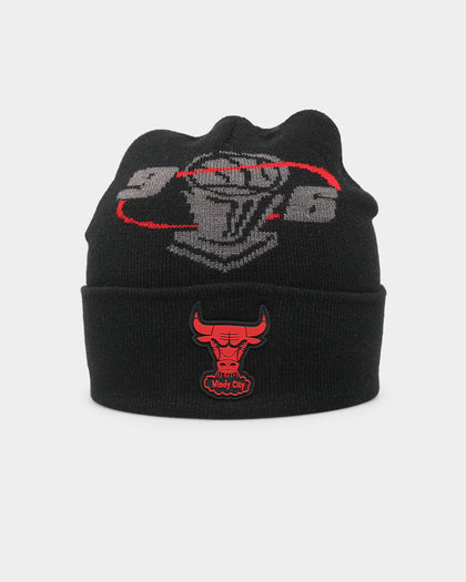 Mitchell & Ness Chicago Bulls '96 Cuff Knit Beanie Black