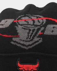 Mitchell & Ness Chicago Bulls '96 Cuff Knit Beanie Black