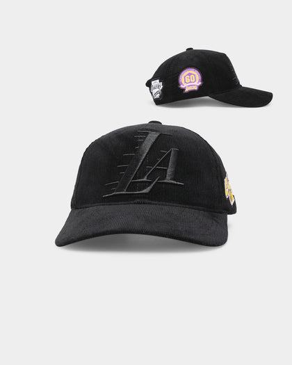 Mitchell & Ness Los Angeles Lakers 'Anniversary Patch' Deadstock Snapback Black