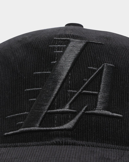 Mitchell & Ness Los Angeles Lakers 'Anniversary Patch' Deadstock Snapback Black