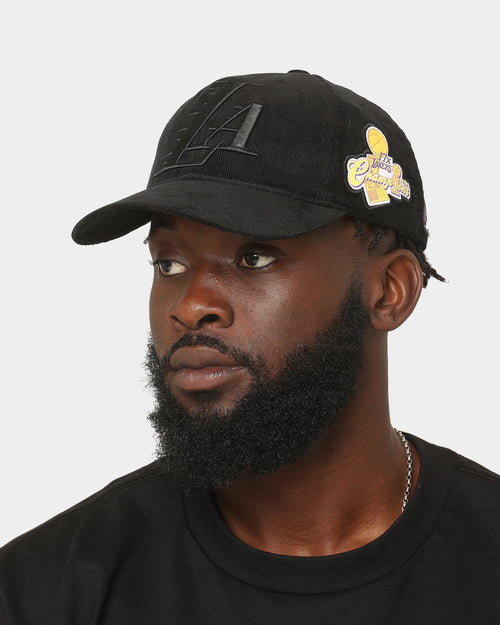 Mitchell & Ness Los Angeles Lakers 'Anniversary Patch' Deadstock Snapback Black