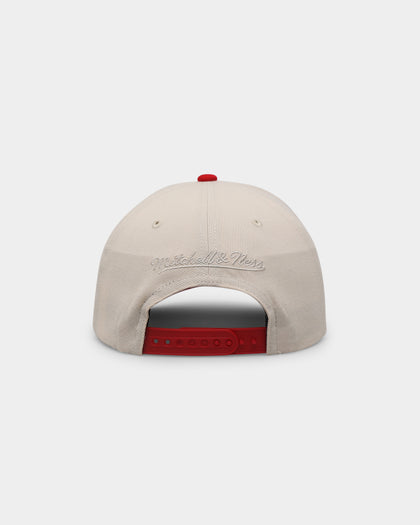 Mitchell & Ness Chicago Bulls 'Wool Blend' Snapback Vintage White