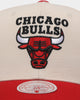 Mitchell & Ness Chicago Bulls 'Wool Blend' Snapback Vintage White