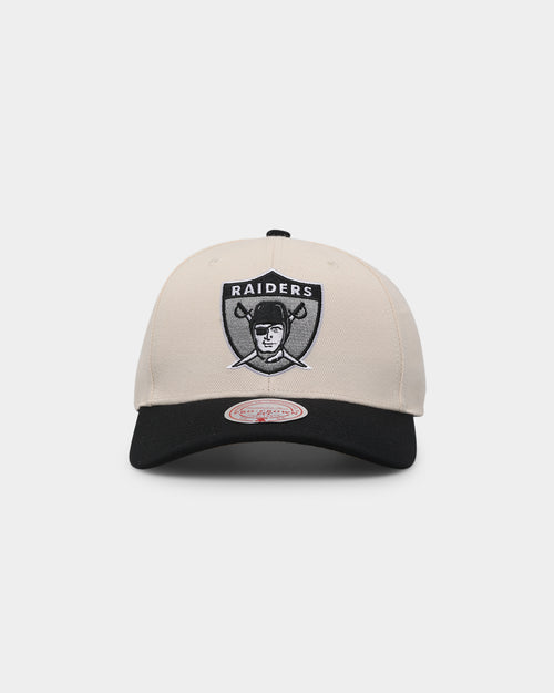 Mitchell & Ness Oakland Raiders 'Wool Blend' Snapback Vintage White