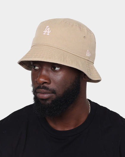 New Era Los Angeles Dodgers Q122 Bucket Hat Camel