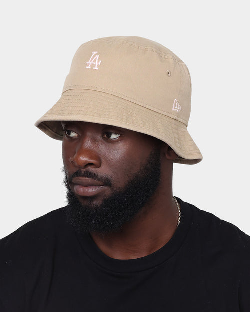 New Era Los Angeles Dodgers Q122 Bucket Hat Camel