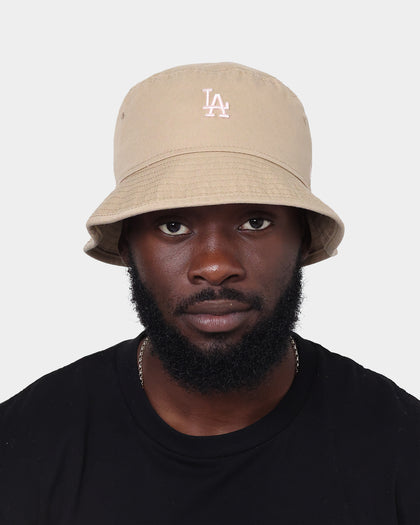New Era Los Angeles Dodgers Q122 Bucket Hat Camel