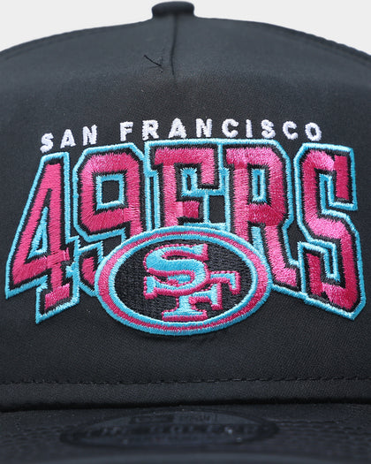 New Era San Francisco 49ers 'Neon Nights' Prolight Old Golfer Snapback Black/Neon