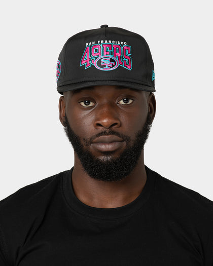 New Era San Francisco 49ers 'Neon Nights' Prolight Old Golfer Snapback Black/Neon