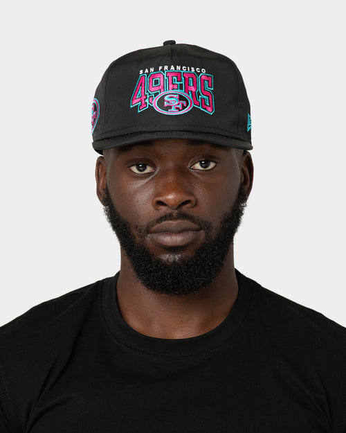 New Era San Francisco 49ers 'Neon Nights' Prolight Old Golfer Snapback Black/Neon