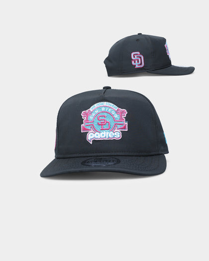 New Era San Diego Padres 'Neon Nights' Prolight Old Golfer Snapback Black/Neon