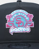 New Era San Diego Padres 'Neon Nights' Prolight Old Golfer Snapback Black/Neon