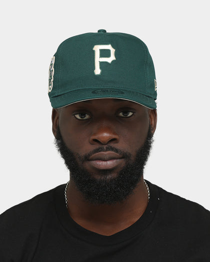 New Era Pittsburgh Pirates 'Green & Cream' Old Golfer Snapback Dark Green