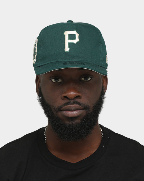 New Era Pittsburgh Pirates 'Green & Cream' Old Golfer Snapback Dark Green