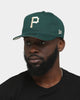 New Era Pittsburgh Pirates 'Green & Cream' Old Golfer Snapback Dark Green