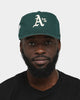 New Era Oakland Athletics 'Green & Cream' Old Golfer Snapback Dark Green