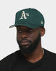 New Era Oakland Athletics 'Green & Cream' Old Golfer Snapback Dark Green