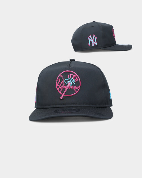New Era New York Yankees 'Neon Nights' Prolight Old Golfer Snapback Black/Neon