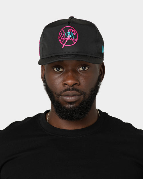 New Era New York Yankees 'Neon Nights' Prolight Old Golfer Snapback Black/Neon
