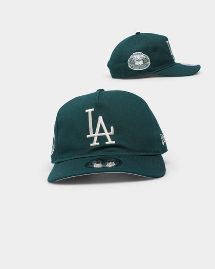 New Era Los Angeles Dodgers 'Green & Cream' Old Golfer Snapback Dark Green