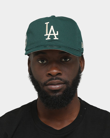 New Era Los Angeles Dodgers 'Green & Cream' Old Golfer Snapback Dark Green
