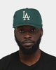 New Era Los Angeles Dodgers 'Green & Cream' Old Golfer Snapback Dark Green
