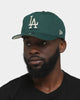 New Era Los Angeles Dodgers 'Green & Cream' Old Golfer Snapback Dark Green