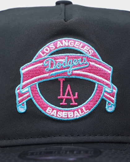New Era Los Angeles Dodgers 'Neon Nights' Prolight Old Golfer Snapback Black/Neon