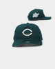 New Era Cincinnati Reds'Green & Cream' Old Golfer Snapback Dark Green